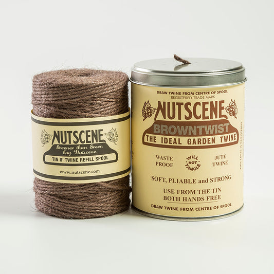 Nutscene - Iconic Tin of Nutscene Twine - Brown Twist