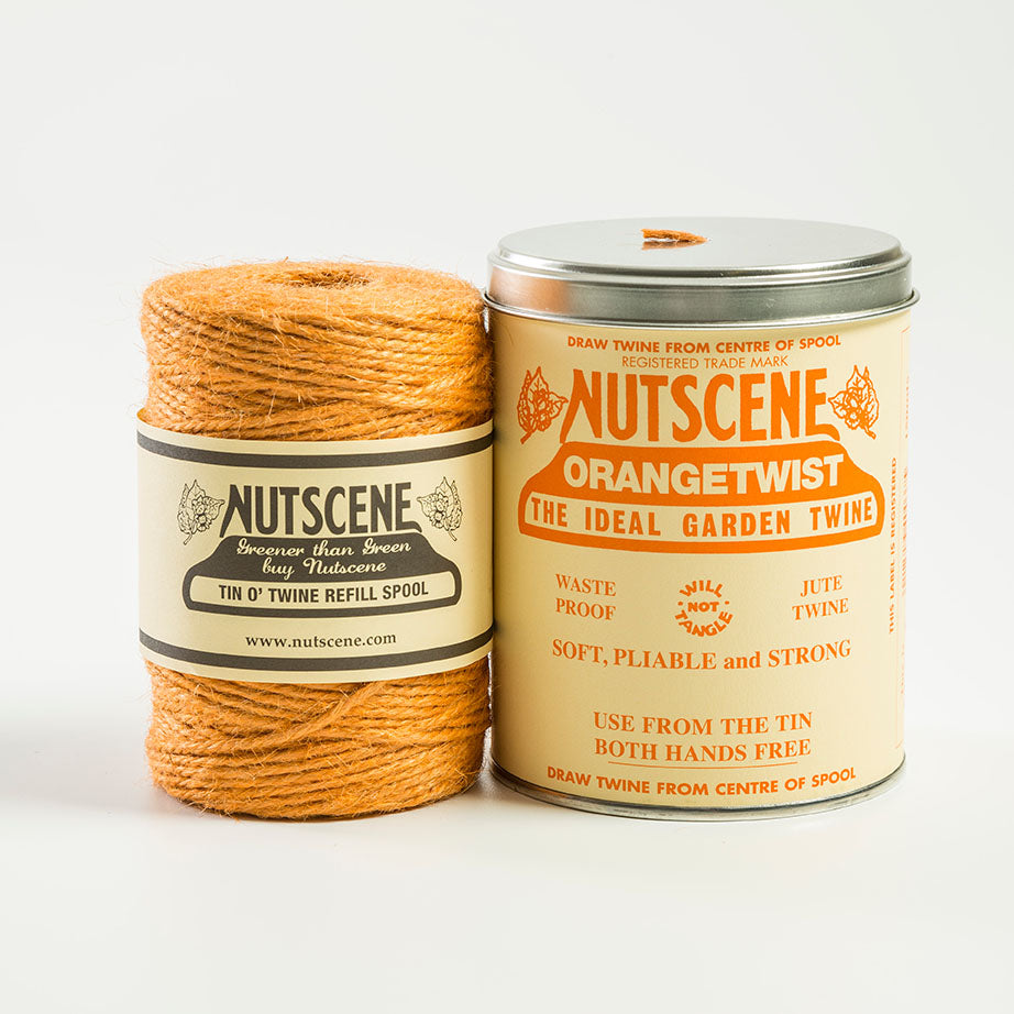 Nutscene - Iconic tin of Nutscene twine - Orange Twist