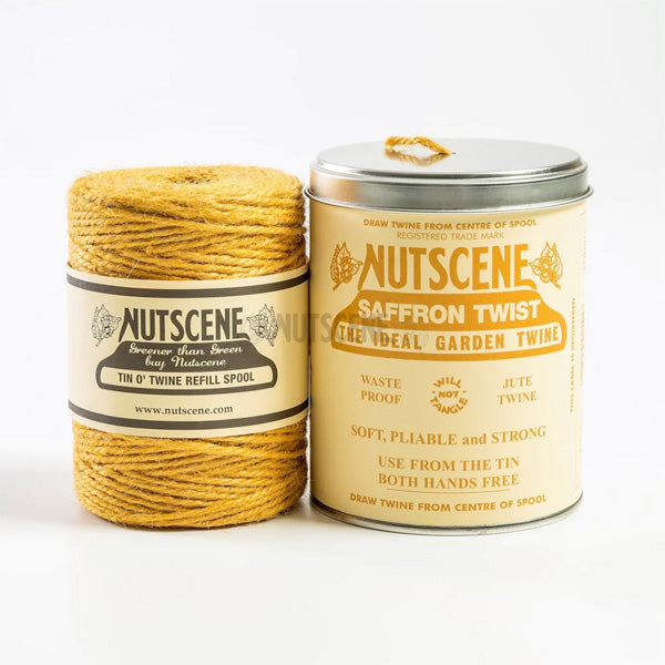 Nutscene - Iconic Tin of Nutscene Twine - Saffron Twist