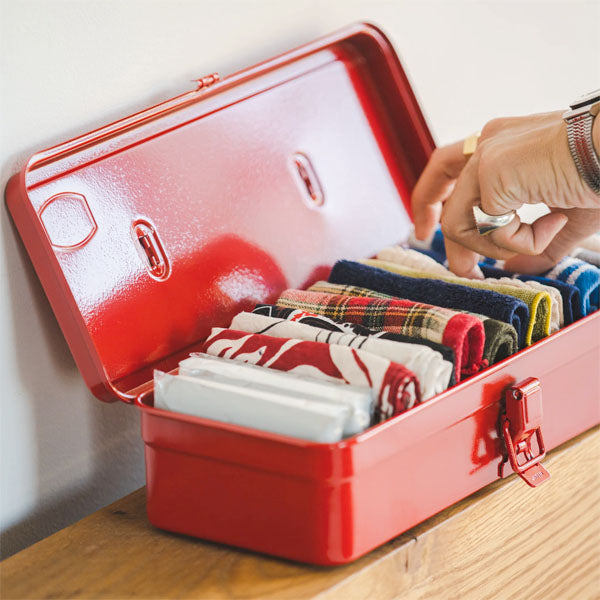 Toyo Steel - Trunk Shape Toolbox T-320 Red